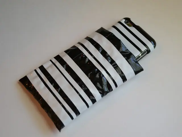Kate Spade, Duct Tape, iPod, Case, Tutorial