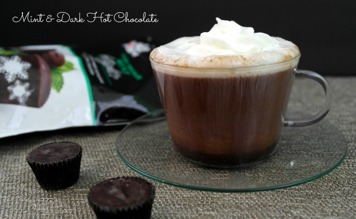 mint and dark hot chocolate #HappyAllTheWay #shop #cbias