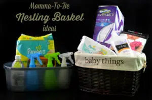 Momma To Be Nesting Basket Ideas