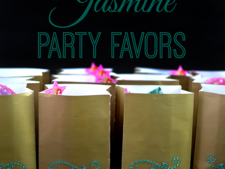 Princess Jasmine Party Favors