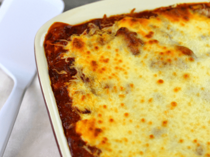 You'll love this easy vegetarian mushroom lasagna. You'll never buy frozen again!