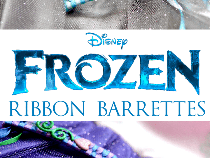 Disney Frozen Ribbon Barrettes #FROZENFun #shop