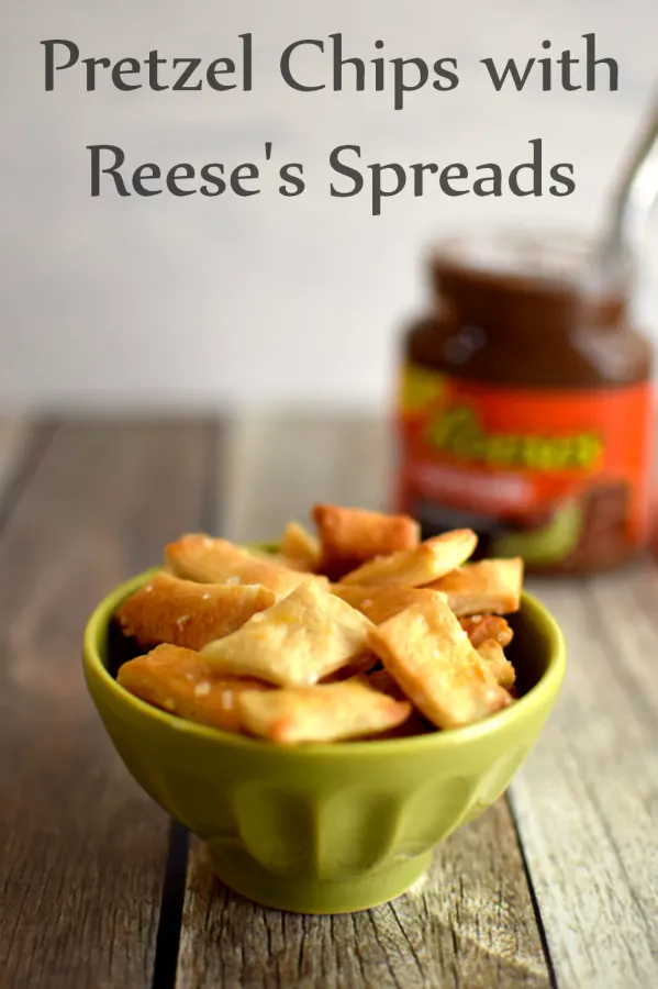 Easy to make Pretzel Chips and Reese's Spreads #AnySnackPerfect #shop