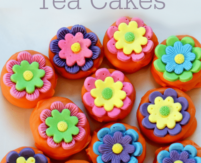 It's easy and fun to make these American Girl Mini Tea Cakes