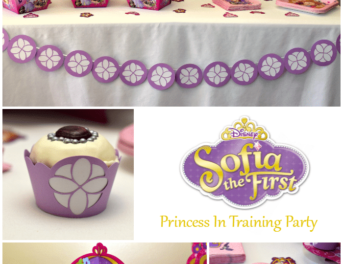 Hold a fun Sofia the First Party for your Princess in Training!