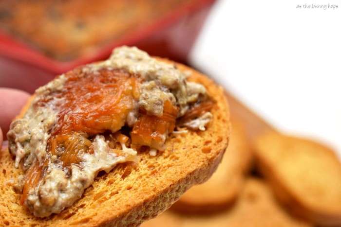 Easy and delicious cream mushroom spread is the perfect comfort food.