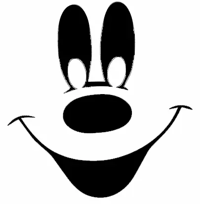Mickey Face Pattern