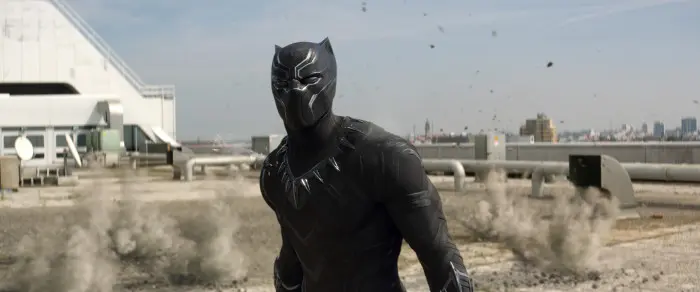 Marvel's Captain America: Civil War Black Panther/T'Challa (Chadwick Boseman) Photo Credit: Film Frame © Marvel 2016