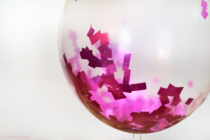 DIY Confetti Balloons