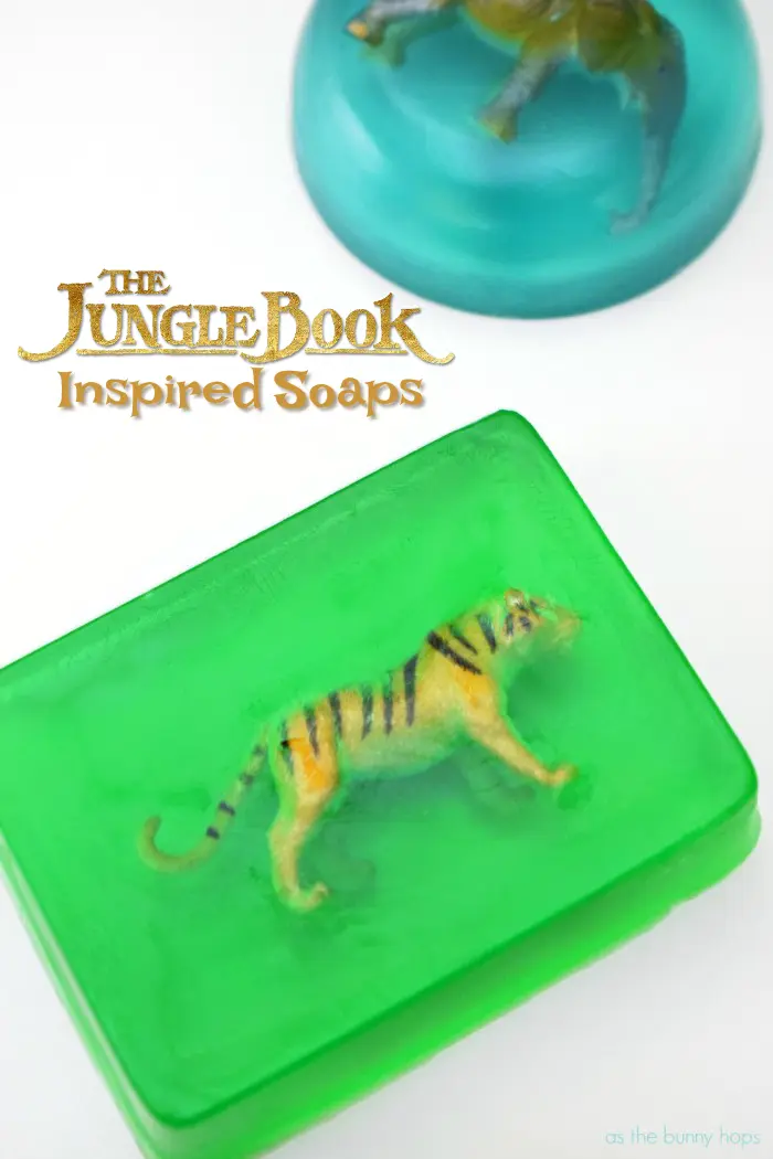It's fun and easy to make The Jungle Book-inspired glycerin soaps-even if you've never made soaps before!