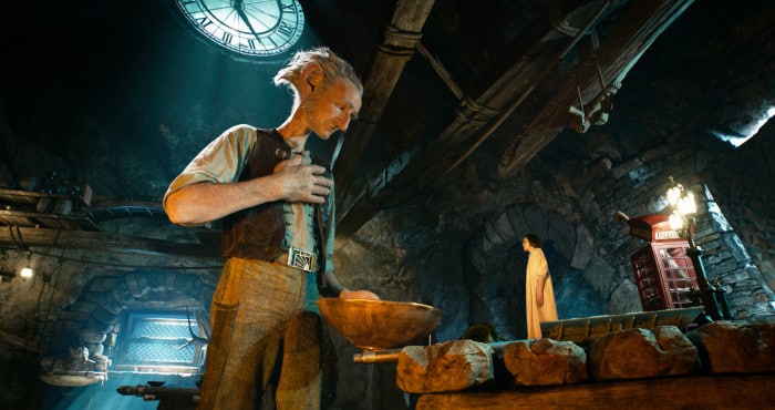 Disney's THE BFG is the imaginative story of a young girl named Sophie (Ruby Barnhill) and the Big Friendly Giant (Oscar (TM) winner Mark Rylance) who introduces her to the wonders and perils of Giant Country. Directed by Steven Spielberg, the film is based on the beloved book by Roald Dahl.