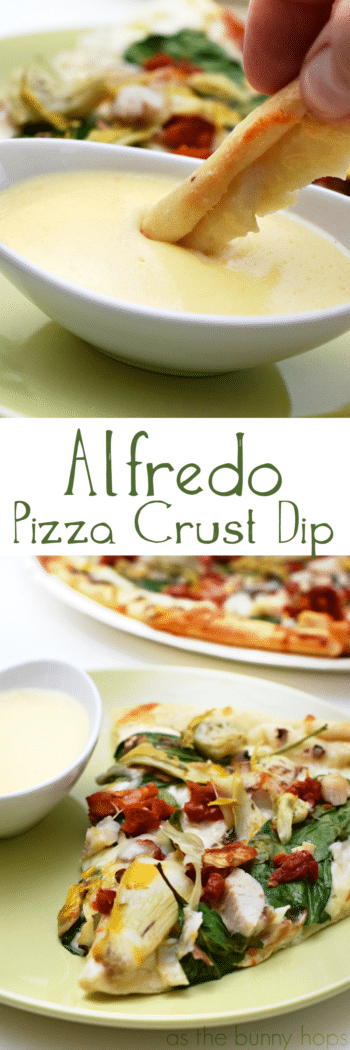 Alfredo Pizza Crust Dip