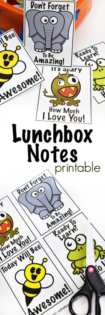 Free Lunchbox Notes Printables
