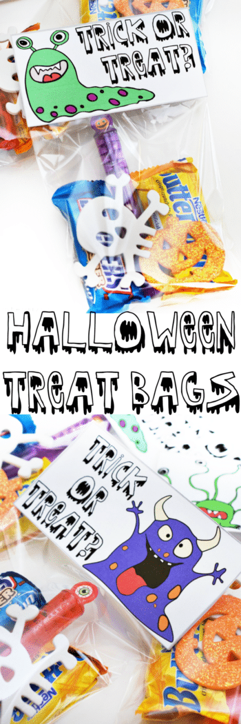 Halloween Treat Bags Printable