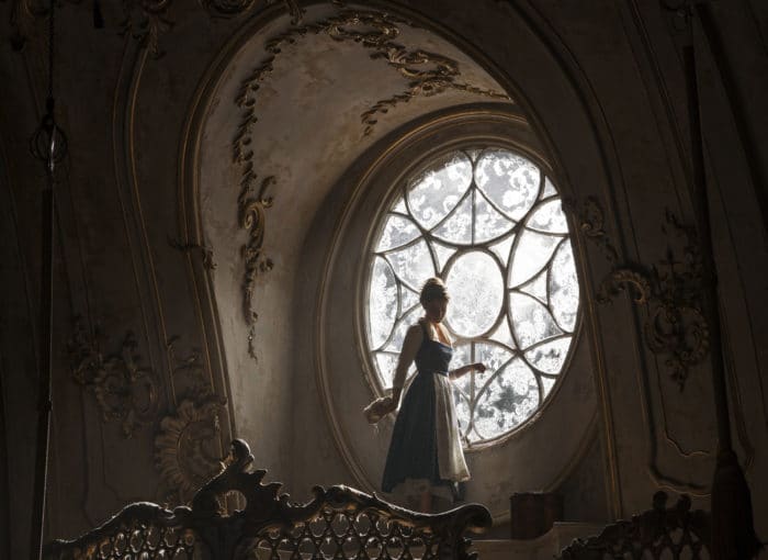 Belle (Emma Watson) in the West Wing of the Beast's castle in Disney's BEAUTY AND THE BEAST, a live-action adaptation of the studio's animated classic directed by Bill Condon which brings the story and characters audiences know and love to life.