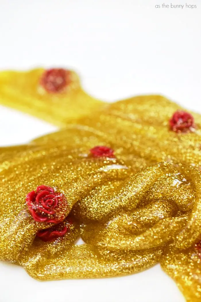 It's a tale as old as slime... Make easy and fun Beauty and the Beast Slime with a few simple ingredients!