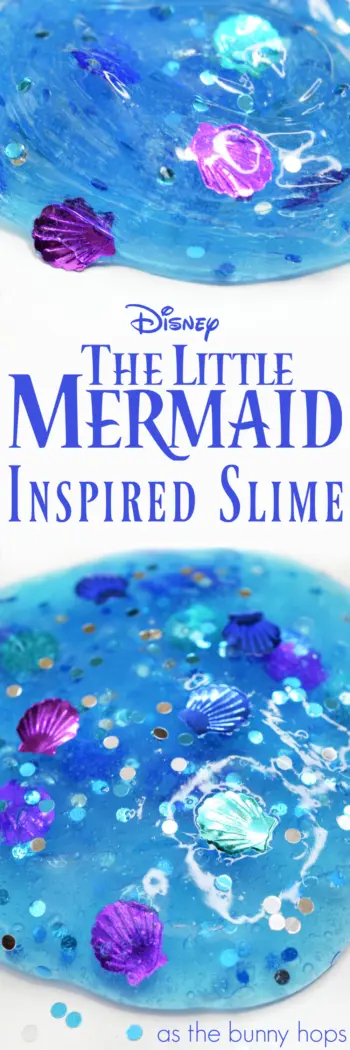 Take a journey under the sea with this The Little Mermaid-inspired slime! 