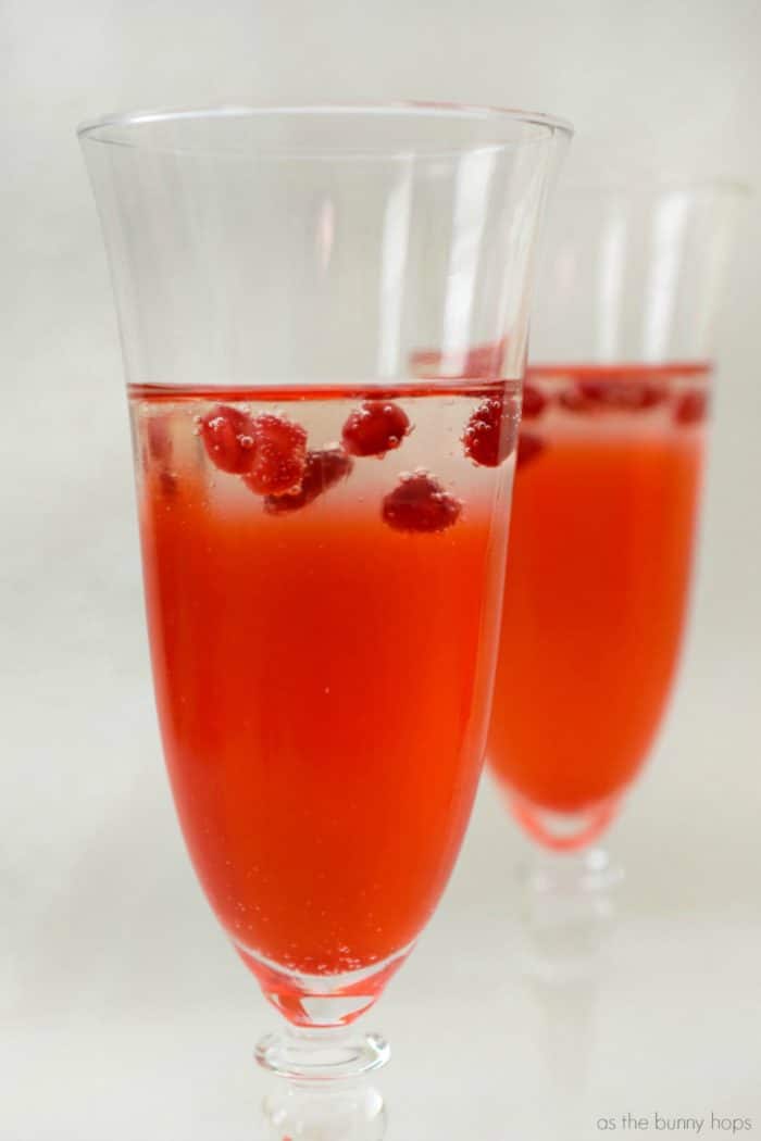 The Persephone Sparkling Pomegranate Cocktail is inspired by the classic Greek myth. 