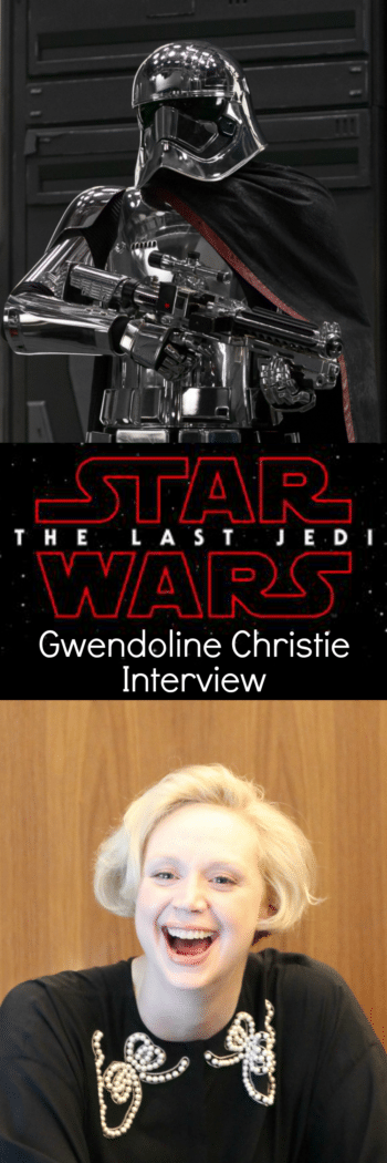 Gwendoline Christie discusses what drives Captain Phasma-and what it's like to put on that costume in Star Wars: The Last Jedi! 