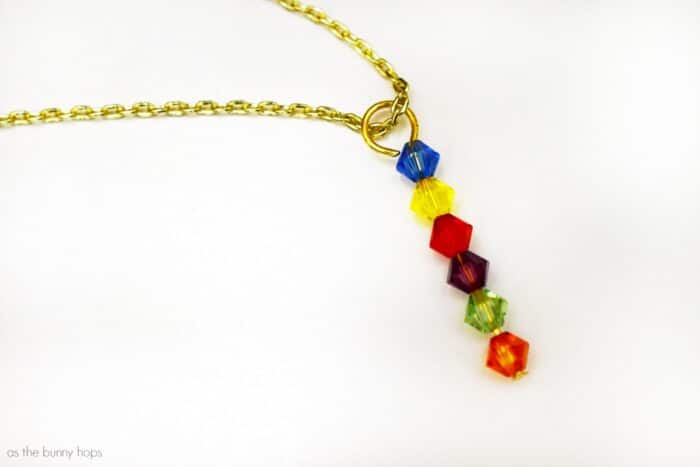 Celebrate Marvel's Avengers: Infinity War with an easy to make Infinity Stone Necklace. 