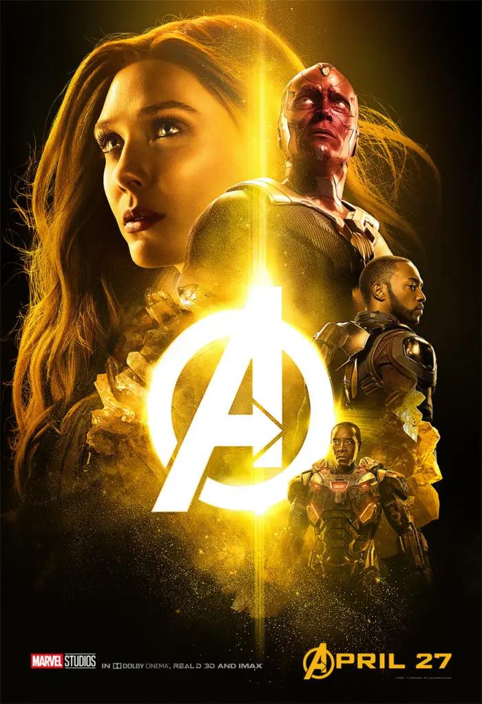 Infinity War Mind Stone Poster: Are there clues to be found in the new Avengers: Infinity War group posters? 
