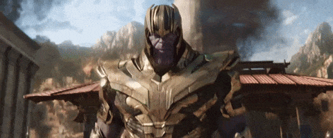 avengers | muro interactivo | Thanos-and-Gamora