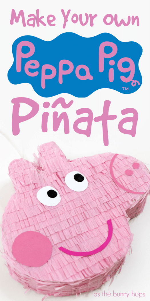 Make your own Peppa Pig Piñata with these easy to follow instructions and Peppa Pig template! Get the full DIY instructions at lots of crafty kid fun at As The Bunny Hops! 