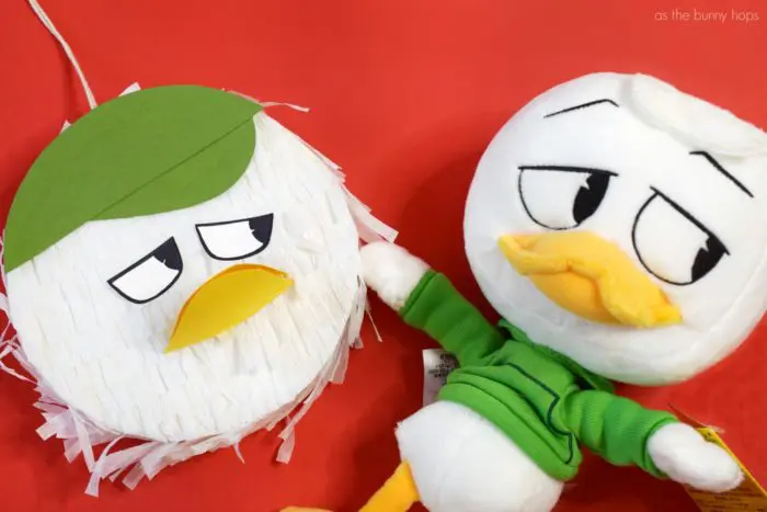 Louie Piñata. Celebrate the adventures of Huey, Dewey and Louie with these easy to make DuckTales Piñatas. 