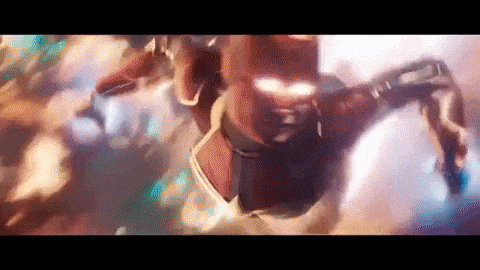 Captain Marvel Flying GIF