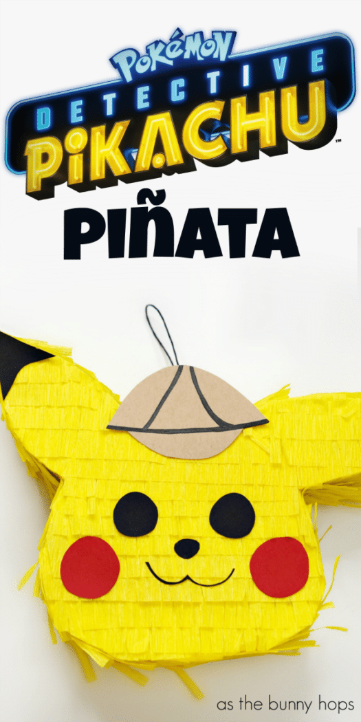 Excited about Detective Pikachu? Celebrate the adorable little Pokémon's big screen feature with a super cute Detective Pikachu Piñata! It's perfect for a Pikachu birthday party. Get the details on how to make your own at As The Bunny Hops. Pika pika! 