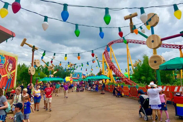 Toy Story Land View