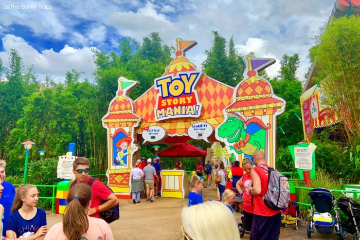 Toy Story Mania Entrance