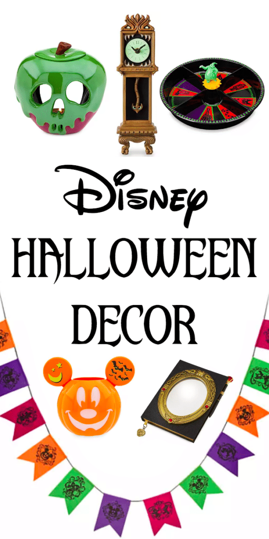 Want to add a touch of Disney to your Halloween Decor? Here are ten fun Disney Halloween Decor finds that you can have with no DIY required!