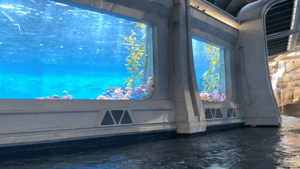 Jurassic World Aquarium Splash GIF. Jurassic World - The Ride might be the best part of your visit to Universal Studios Hollywood...as long as you remember one thing! 