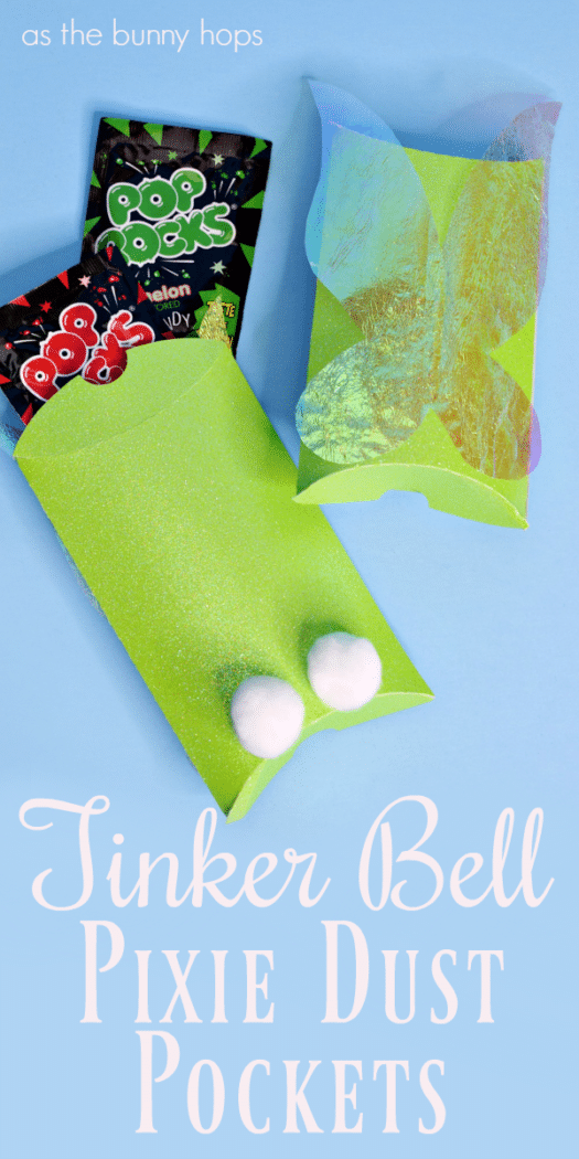 Looking for a fun gift for your Disney-loving friends? These Tinker Bell-inspired Pixie Dust Pockets will add a little magic to whatever you put inside! Get the details and the template on how to make your own at As The Bunny Hops! They make a great DIY Fish Extender gift on your DIsney Cruise. 