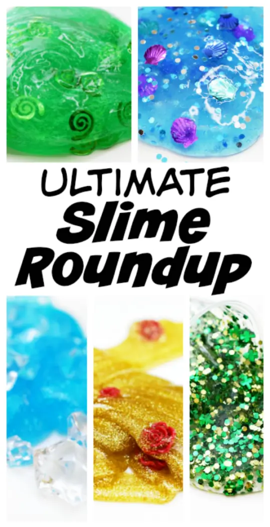 Get ready for the ultimate slime roundup! Edible slimes, glow in the dark slimes, Disney-themed slimes-they're all here! 