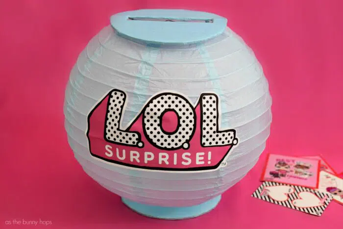 Know a LOL Surprise! fan? Make them this LOL Surprise! Valentines Mailbox for their classroom Valentine exchange! 