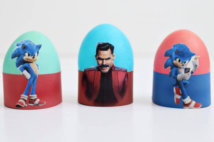 Get ready for Easter with these printable Sonic The Hedgehog Easter Egg wraps! 