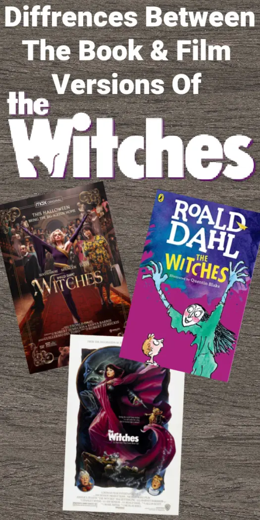 I'm breaking down all of the differences between the book and both the 1990 and 2020 film versions of "The Witches"! I'm sharing everything from the pointy shoes, to the changing soups...plus how each version had a completely different ending! 