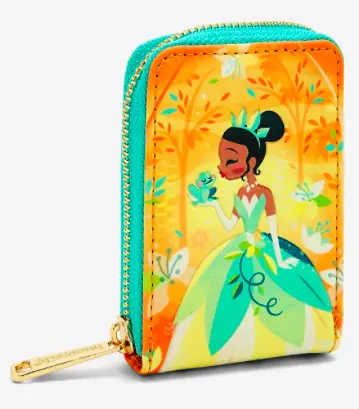 Loungefly Disney The Princess and the Frog Kiss Small Zip Wallet