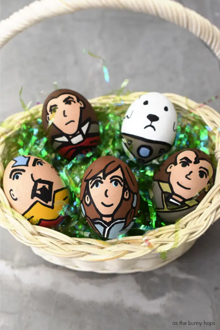 Celebrate Easter with "The Legend Of Korra" inspired hand-painted Easter eggs!