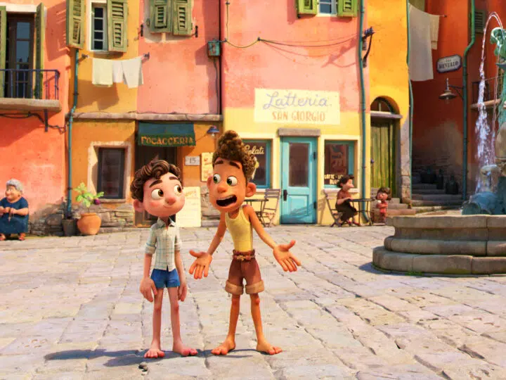 Set in a beautiful seaside town on the Italian Riviera, Disney and Pixar’s “Luca” is a coming-of-age story about a boy and his newfound best friend experiencing an unforgettable summer filled with gelato, pasta and endless scooter rides. But their fun is threatened by a secret: they are sea monsters from another world. “Luca” is directed by Enrico Casarosa (“La Luna”) and produced by Andrea Warren (“Lava,” “Cars 3”).