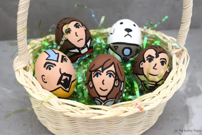 Celebrate Easter with "The Legend Of Korra" inspired hand-painted Easter eggs! 