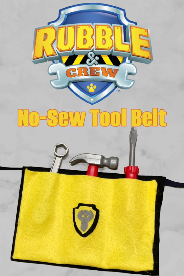 We've got the perfect craft for your little builder at home! Check out this paw-some craft for a DIY toolbelt inspired by Rubble & Crew, which is now available on DVD! 